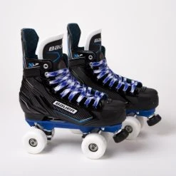 Bauer X-LP Quad Roller Skates - Custom Rock