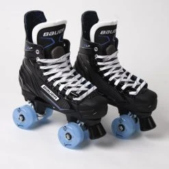 Bauer X-LP Quad Roller Skates - Light Up Wheels