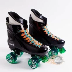 Ventro Pro Turbo Quad Roller Skates - Green