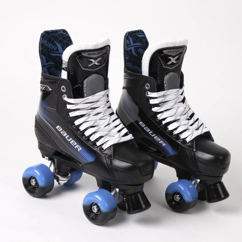 Bauer X Quad Roller Skates - Sims Street Snakes Wheels 6 Bauer X Quad Roller Skates - Sims Street Snakes Wheels - Image 4