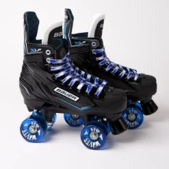 Bauer X-LP Quad Roller Skates - Airwave Wheels