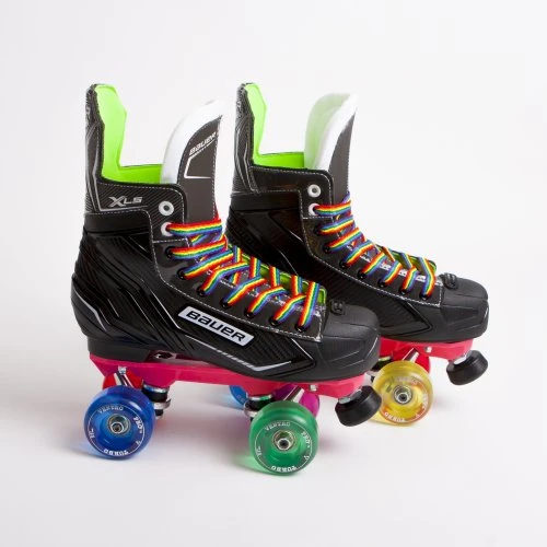 Bauer X-LS Quad Roller Skates - Rock Plate - Ventro Wheels 5 Bauer X-LS Quad Roller Skates - Rock Plate - Ventro Wheels - Image 3