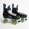 Bauer X-LP Quad Roller Skates- Custom Sure-Grip Avanti Plate