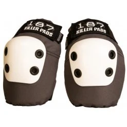 187 Killer Elbow Slim Pads Grey/White