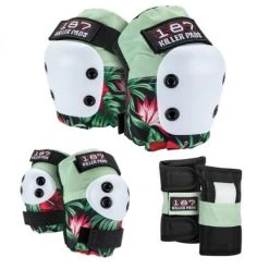 187 Killer Pads Adult 6 Pack Set - Hibiscus