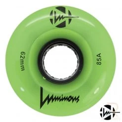 Luminous LED Light Up Quad Skate Wheels 62mm (Pack Of 4) -Movement-Pulley 62mm20green20glow 500x500 0