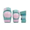 SFR Star Triple Pad Safety Set -Pink/Green
