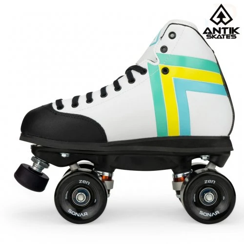 Antik SkyHawk Outdoor Roller Skates - White 4 Antik SkyHawk Outdoor Roller Skates - White - Image 2