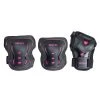 Bullet Blast V2 Junior Triple Pad Set - Black/Pink