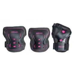 Bullet Blast V2 Junior Triple Pad Set - Black/Pink