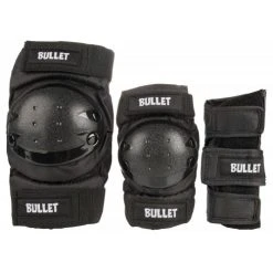 Bullet Combo Standard Pad Set Junior Black
