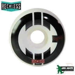 Reckless X Chicks In Bowls Quad Park WheelsPark 58mm 98A Black/White (4 Pack)