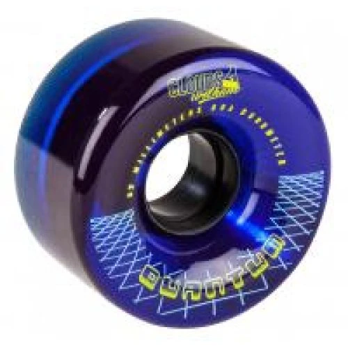 Clouds Urethane Quantum Wheels (Pack Of 4) Clear Blue 3 Clouds Urethane Quantum Wheels (Pack Of 4) Clear Blue