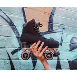 Chuffed Wanderer Skates - Black (Vegan) -Movement-Pulley Chuffed Wanderer Vegan Lifestyle 2 72410.1663099874
