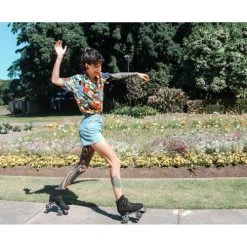 Chuffed Wanderer Skates - Black (Vegan) -Movement-Pulley Chuffed Wanderer Vegan Lifestyle 3 86153.1663099874