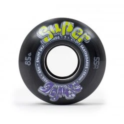 Enuff Super Softie Skateboard Wheels Black 55mm
