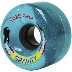 Sure-Grip Gravity Sparkle Quad Roller Skate Wheels - Pk 8