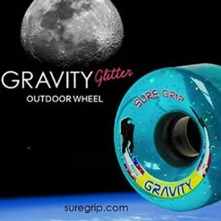 Sure-Grip Gravity Sparkle Quad Roller Skate Wheels - Pk 8 7 Sure-Grip Gravity Sparkle Quad Roller Skate Wheels - Pk 8 -Movement-Pulley Gravity wheels lifestyle image 500x500 0