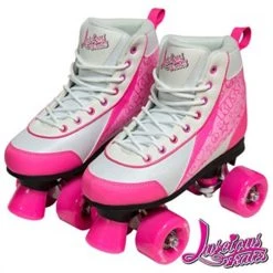 Luscious Retro Quad Skates - Strawberry Kiss - Kids/Ladies -Movement-Pulley JR142 WEB Luscious Retro Quad Skates Strawberry Kiss 2 500x500 0