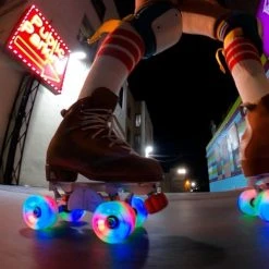 Moxi Cosmo Glow Wheels (4 Pack) -Movement-Pulley Moxi COSMO Wheels White Rain Lifestyle 3 MOX123831 1280x1280 500x500 0