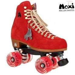 Moxi Lolly Poppy Red Roller Skates
