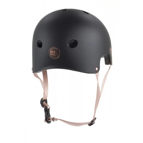 Rio Roller Rose Gold Safety Helmet - Black 4 Rio Roller Rose Gold Safety Helmet - Black - Image 2