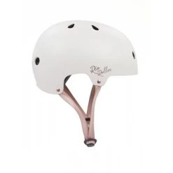 Rio Roller Rose Gold Safety Helmet - Cream