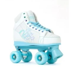 Rio Roller Lumina Quad Roller Skates - White/Blue