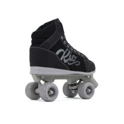 Rio Roller Lumina Quad Roller Skates - Black/Grey - Black Bag Package -Movement-Pulley RIO24020Rio20Roller20Lumina20Black20Rear 500x500 0 1 1