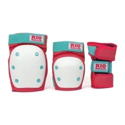 Rio Roller Triple Pad Set - Red/Mint