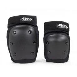 REKD Youth Heavy Duty Double Pad Set Black