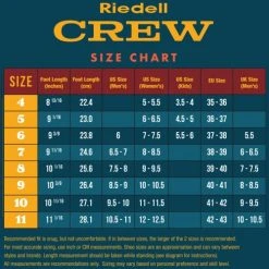 Riedell Outdoor Crew Quad Roller Skates - Ocean Blue -Movement-Pulley Riedell UK Sizing Chart Roller CREW Rev A Feb 2022 1280x1280 500x500 0 1 1