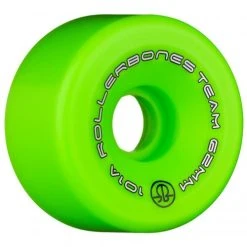 Rollerbones Quad Wheels Team Logo 62mm -Movement-Pulley Rollerbones Team Logo Wheel Green Angled 62mm 101A 1280x1280 500x500 0