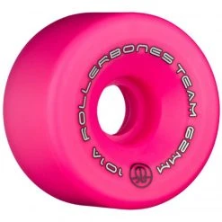 Rollerbones Quad Wheels Team Logo 62mm -Movement-Pulley Rollerbones Team Logo Wheel Pink Angled 62mm 101A 1280x1280 500x500 0
