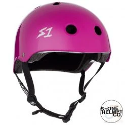 S1 Lifer Multi Impact Helmet - Bright Purple Gloss