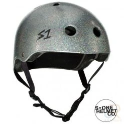 S1 Lifer Multi Impact Helmet - Silver Gloss Glitter
