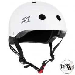 S1 Mini Lifer Multi Impact Kids Helmet - White Gloss
