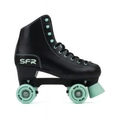 SFR Figure Quad Roller Skates - Black/Mint -Movement-Pulley SFR05020SFR20Figure20Black20Green20Side 500x500 0