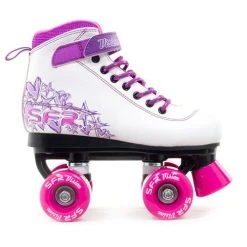 SFR Vision II Childrens Quad Skates - White/Purple