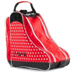 Rookie Quad Roller Skates Rosa With Skate Bag -Movement-Pulley SFR219 BAG350 Red Front Angle 500x500 0