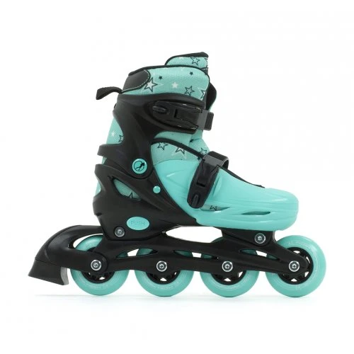 SFR Plasma Adjustable Inline Roller Skates - Green/Black 4 SFR Plasma Adjustable Inline Roller Skates - Green/Black - Image 2