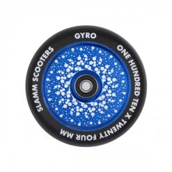 Slamm 110mm Gyro Hollow Core Scooter Wheel -Movement-Pulley SL59120Slamm20110mm20Gyro20Wheels20Blue 500x500 0