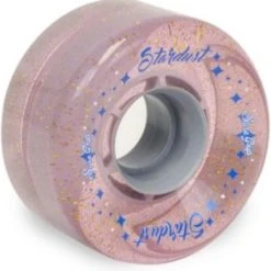 Sure-Grip Stardust Glitter Outdoor Wheels 62mm 78A Pink