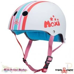 Triple 8 Cert SweatSaver Helmet - Moxi Stripey
