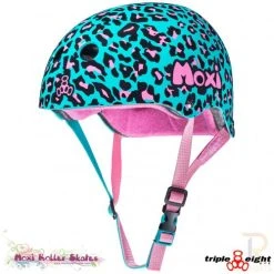 Triple 8 Cert SweatSaver Helmet - Moxi Leopard
