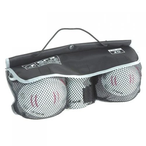 SFR Triple Pad Sets - Kids & Adults - White/Pink 3 SFR Triple Pad Sets - Kids & Adults - White/Pink