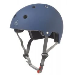 Triple Eight Triple 8 Brainsaver Matte Helmet With EPS Liner - Blue