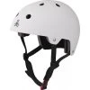 Triple Eight Triple 8 Brainsaver Matte Helmet With EPS Liner - White -Movement-Pulley Triple20eight20brainsaver20white20rubber 500x500 0