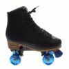 Ventronic Boston II Leather Boot Quad Skate- Black