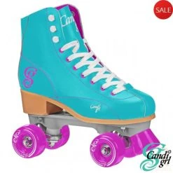 Candi Grl Sabina Roller Skates - Mint/Purple
